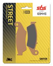 Plaquettes de frein SBS 694HS Street Sinter pour Honda XRV Africa Twin XR L XL V Transalp 125 - 750 ccm Année 1993 - 2015