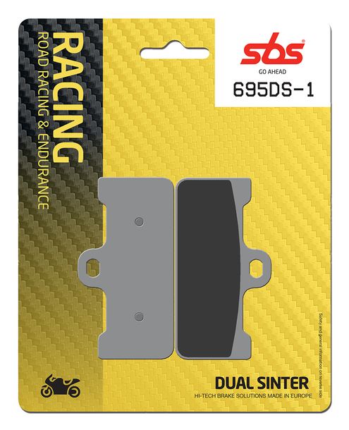 Pastiglie freno SBS 695DS-1 Road Racing Endurance (Venomous Bite)