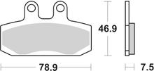 Pastillas de freno SBS 696HF Street Ceramic