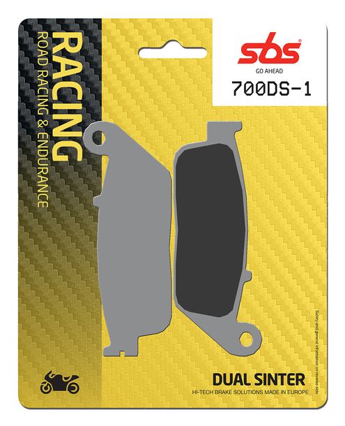 Plaquettes de frein SBS 700DS-1 Road Racing Endurance (Venomous Bite)