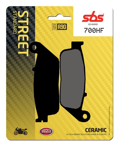 SBS 700HF Street Ceramic brake pads for Honda CBF FA F A CMX Rebel CB 250 - 1300 ccm