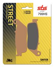 Pastilhas de Freio SBS 700HS Street Sinter para Honda CBF FA F A CMX 0 Rebel CB 50 - 1300 ccm