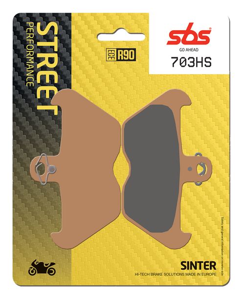 Bremsbeläge SBS 703HS Street Sinter für BMW R GS F ESA Adventure RS 125 - 1200 ccm Bj. 1989 - 2017