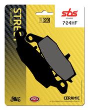 Pastiglie freno SBS 704HF Street Ceramic per Suzuki GSF N S Bandit SV SF DL V-Strom 100 - 1800 ccm