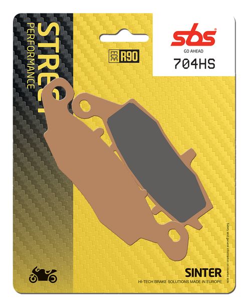 Pastillas de freno SBS 704HS Street Sinter para Suzuki GSF N S Bandit SV SF DL V-Strom 100 - 1700 ccm
