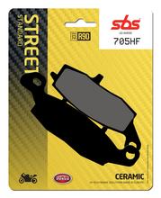 Plaquettes de frein SBS 705HF Street Ceramic pour Suzuki GSF N S Bandit, Kawasaki VN Classic SV SF DL V-Strom 100 - 1700 ccm