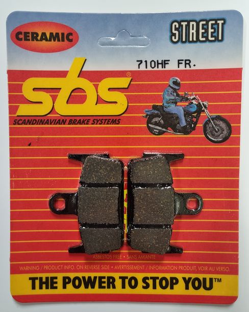 Pastillas de freno SBS 710HF Street Ceramic