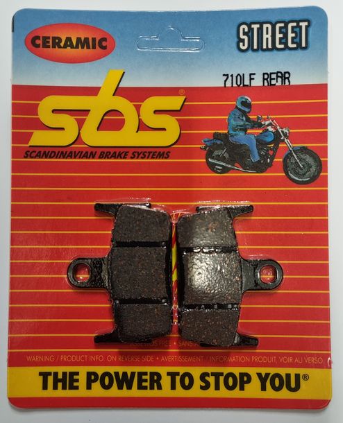 Pastillas de freno SBS 710LF Street Ceramic