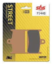 Plaquettes de frein SBS 714HS Street Sinter pour Suzuki GSF Bandit N S RF 900 / 1200 ccm Année 1994 - 2005