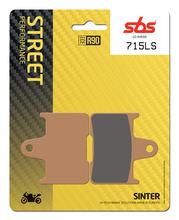 Remblokken SBS 715LS Street Sinter voor Harley Davidson XLX Sportster Forty Eight XL N Iron L Super Low, Kawasaki GTR ABS ZZR ZX-7 R RR F Performance