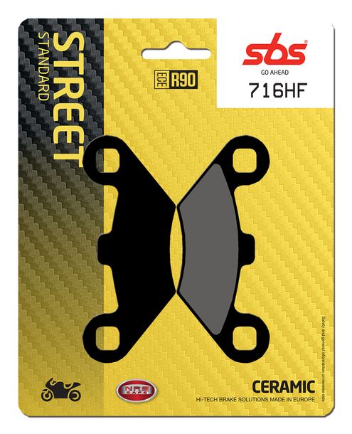 Bremsbeläge SBS 716HF Street Ceramic