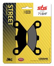 Plaquettes de frein SBS 716HF Street Ceramic