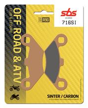 Remblokken SBS 716SI Offroad Sinter voor Polaris Sportsman EBS HO Mossy Oak X2 EFI MV Outlaw S.E. RS.E. S Phoenix Sport Predator Troy Lee E LE Trail