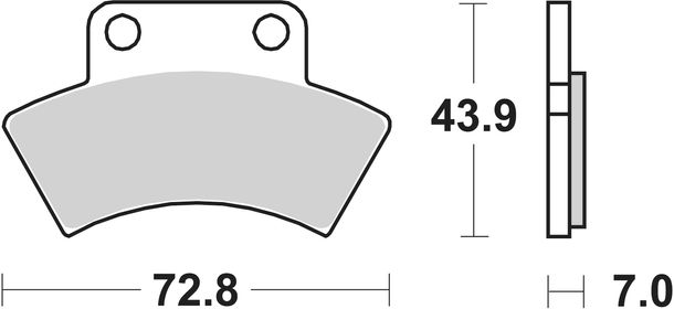 Pastiglie freno SBS 717LF Street Ceramic