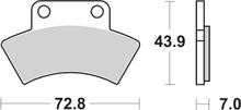 Bremsbeläge SBS 717LF Street Ceramic