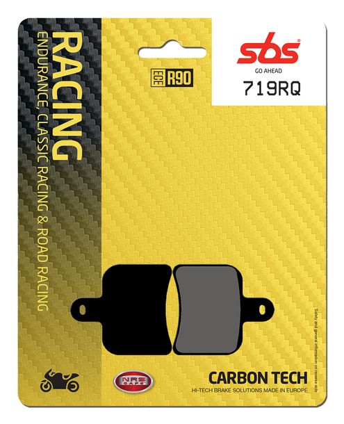 Plaquettes de frein SBS 719RQ Road Racing Carbon Tech