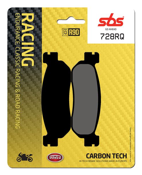 Bremsbeläge SBS 728RQ Road Racing Carbon Tech