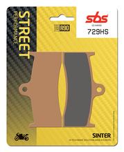 Plaquettes de frein SBS 729HS Street Sinter