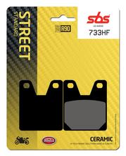 Plaquettes de frein SBS 733HF Street Ceramic pour Yamaha YZF-R1 YZF-R7 OW02 750 / 1000 ccm Année 1998 - 2001