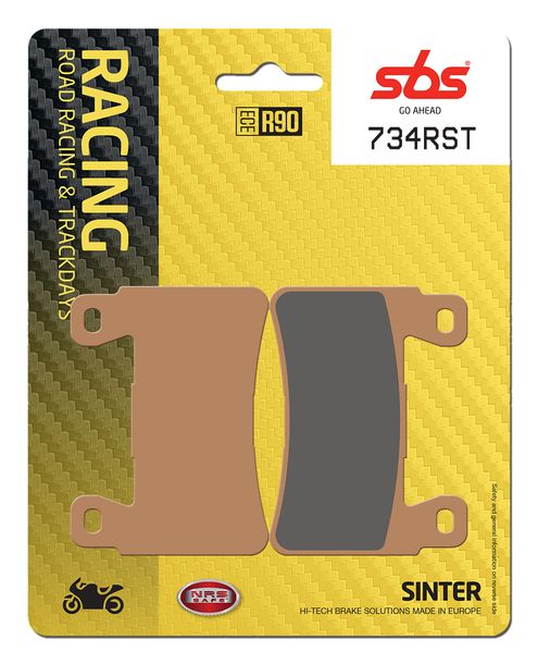 Bremsbeläge SBS 734RST Road Racing Sinter für Honda CBR F RR Fireblade FS VTR Firestorm CB EX RS S SA 600 - 1300 ccm Bj. 1998 - 2019