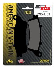 Plaquettes de frein en carbone SBS 735H.CT Street High Power