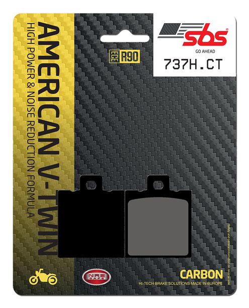 Bremsbeläge SBS 737H.CT Street High Power Carbon