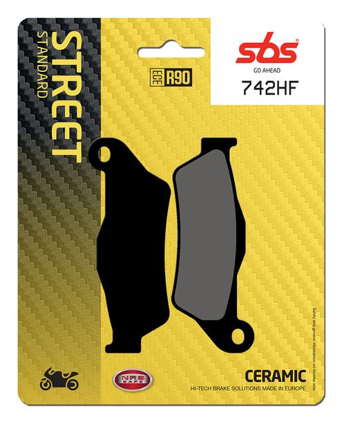 Bremsbeläge SBS 742HF Street Ceramic für BMW R 11 GS Adventure 50 - 1600 ccm Bj. 1993 - 2022
