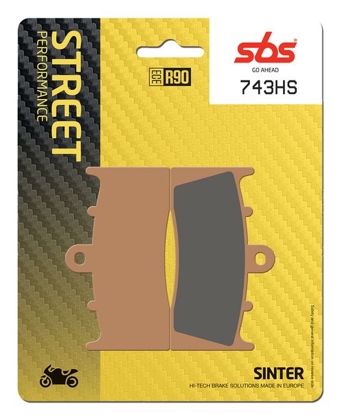 SBS 743HS Street Sinter brake pads