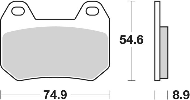 Pastillas de freno SBS 746LF Street Ceramic