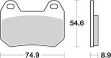 Bremsbeläge SBS 746LF Street Ceramic