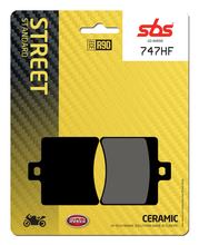 Plaquettes de frein SBS 747HF Street Ceramic
