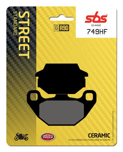 SBS 749HF Street Ceramic brake pads