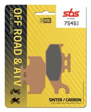 Pastilhas de Freio SBS 754SI Offroad Sinter para BMW R NineT Scrambler Pure Racer Urban, Beta RR Enduro Supermoto Bombardier - Can-am DS 6 Baja X Yamaha YFM