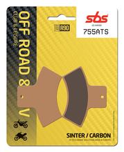 Pastilhas de Freio SBS 755ATS Quad Sinter para Polaris Sport Trail Boss Blazer Scrambler X Freedom Sportsman L 2x4 4x4 Ranger Magnum RMK 250 - 500 ccm