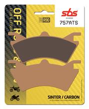 Pastilhas de Freio SBS 757ATS Quad Sinter para Polaris Sportsman EBS HO Mossy Oak X2 EFI MV 500cc