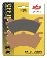 Pastilhas de Freio SBS 757SI Offroad Sinter para Polaris Sportsman EBS HO Mossy Oak X2 EFI MV 500 ccm