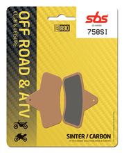 Pastilhas de Freio SBS 758SI Offroad Sinter para Arctic Cat 4x4 FIS TRV TBX 2x4 250 - 500 ccm