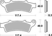 Bremsbeläge SBS 761HF Street Ceramic