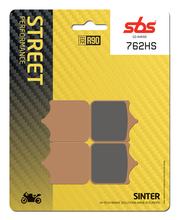 Pastillas de freno SBS 762HS Street Sinter para KTM SMC R ABS, Husqvarna Supermoto 125 - 1200 ccm Año 2001 - 2022