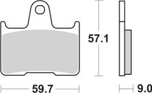Bremsbeläge SBS 765LF Street Ceramic