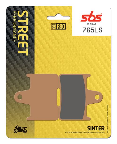 Pastillas de freno SBS 765LS Street Sinter para Suzuki GSX-R GSF Bandit S ABS GSX 600 - 1400 ccm Año 2001 - 2010