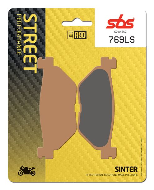 Bremsbeläge SBS 769LS Street Sinter für Yamaha FJR 650 - 1900 ccm Bj. 2001 - 2021