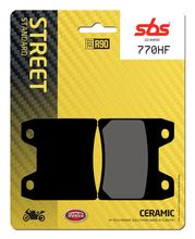 Bremsbeläge SBS 770HF Street Ceramic für Yamaha XJR FZS Fazer FZ8 NA FZ 8 N 800 - 1300 ccm Bj. 2002 - 2016