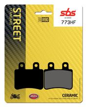 Bremsbeläge SBS 773HF Street Ceramic für Yamaha DTR SM X, Rieju RS-2 Matrix XT R 50 / 125 ccm