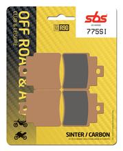 Pastilhas de Freio SBS 775SI Offroad Sinter para Kymco Maxxer LC MXU KXR 250 / 300 ccm