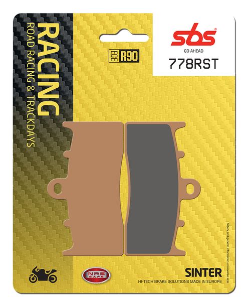 Plaquettes de frein SBS 778RST Road Racing Sinter