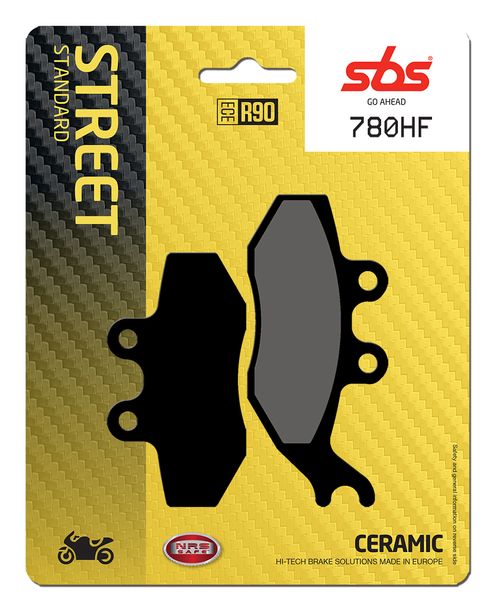 Pastiglie freno SBS 780HF Street Ceramic