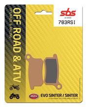 Plaquettes de frein SBS 783RSI Offroad Racing Sinter pour KTM SX 50 - 85 ccm Année 2002 - 2023