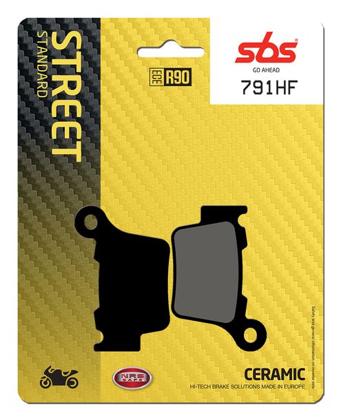 Pastiglie freno SBS 791HF Street Ceramic