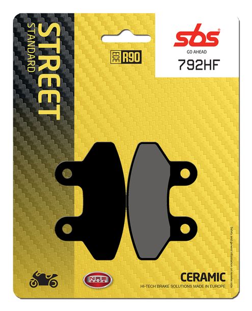 Pastiglie freno SBS 792HF Street Ceramic